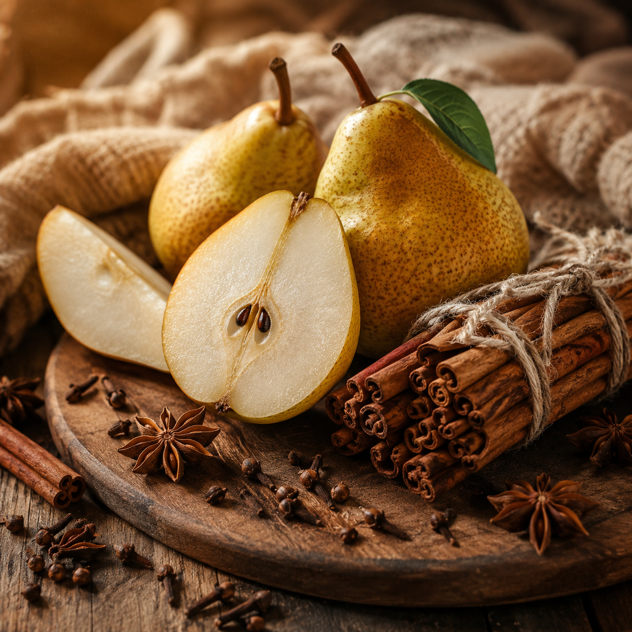 Spiced Pear car freshie scent image