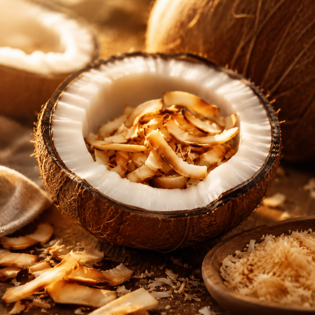 Toasty Coconut car freshie scent image